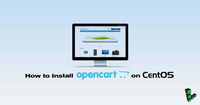 How to Install OpenCart on CentOS 7 Header image